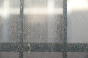 Dirty window.